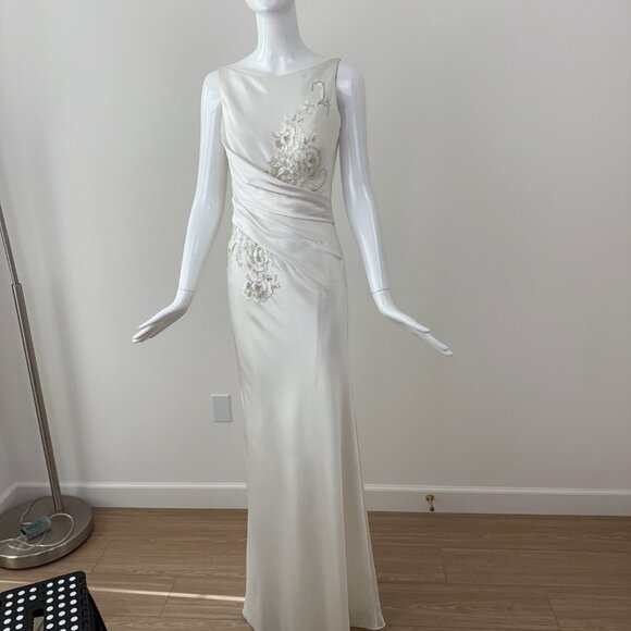 david fielden sample wedding dress bridal gown - Picture 12 of 12